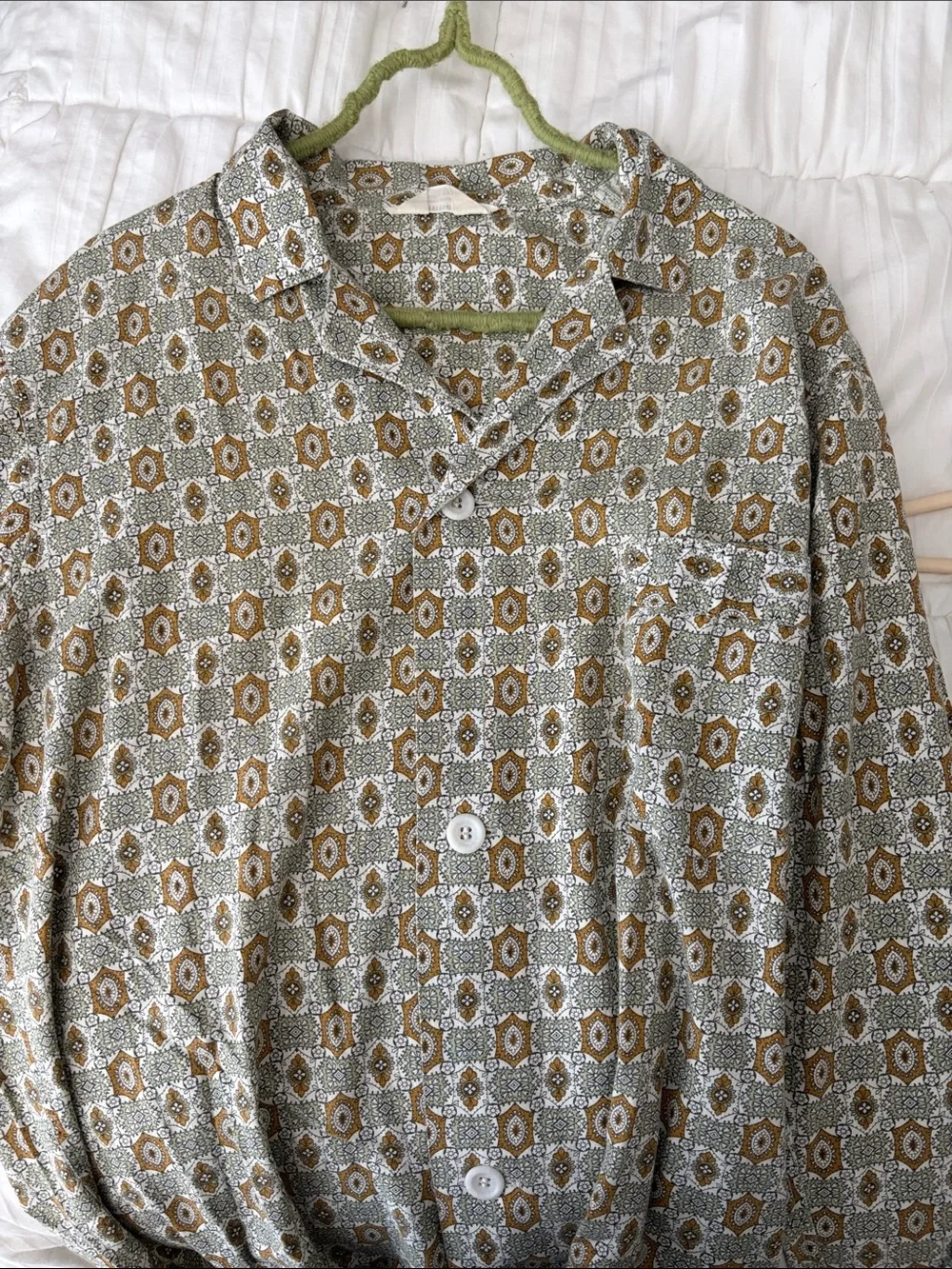 Vintage JCPenney patterned pajama set